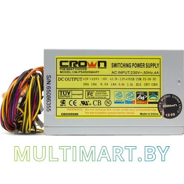 Блок питания CrownMicro CM-PS450W Smart картинка 2